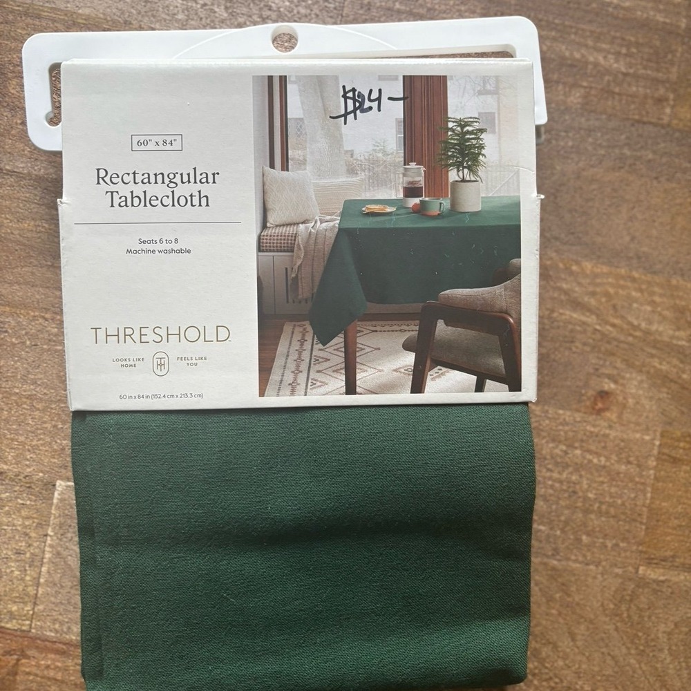 Threshold Rectangular Tablecloth - Picture 2 of 5